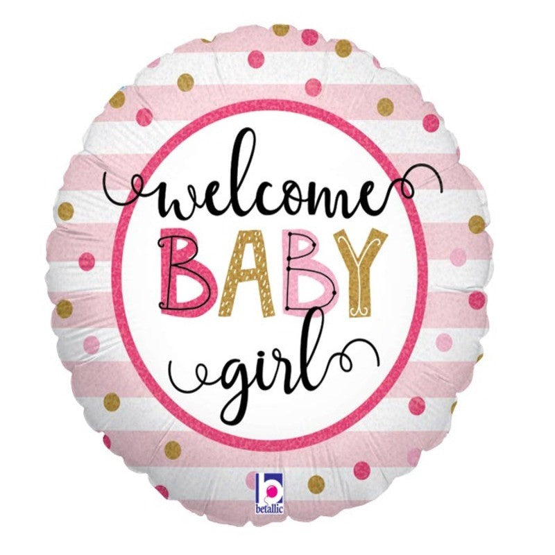 Balloon Welcome Baby Girl