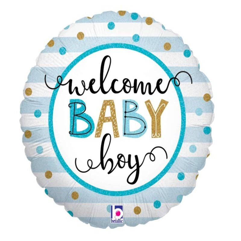 Balloon Welcome Baby Boy