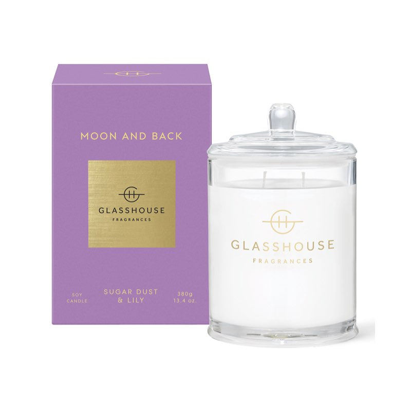 Glasshouse Candle Moon and Back (380g)