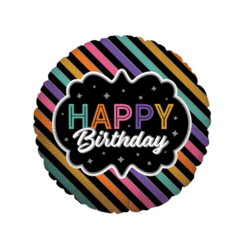 Balloon Happy Birthday Marquee