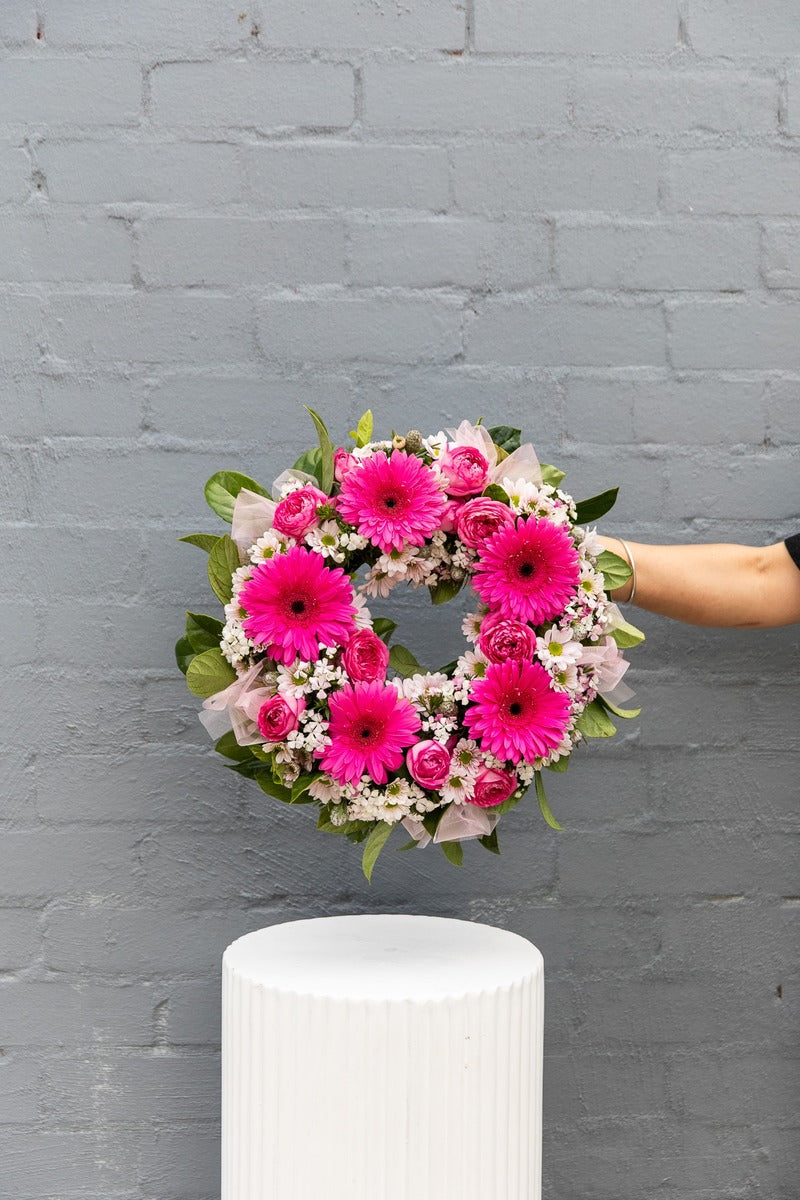 Wreath - Pink
