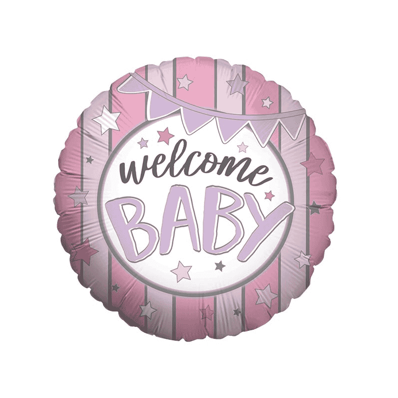 Balloon Welcome Baby Girl